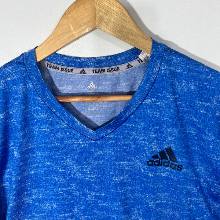 ADIDAS CLIMALITE V NECK SPORT TSHIRT