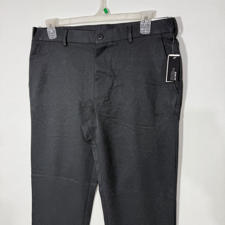 VAN HEUSEN TRAVELER SLIM FIT DRESS PANT BRAND NEW GREY COLOUR