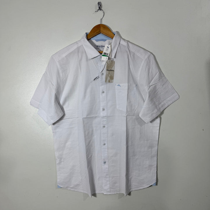 TOMMY HILFIGER HALF SLEEVES COTTON SHIRT BRAND NEW