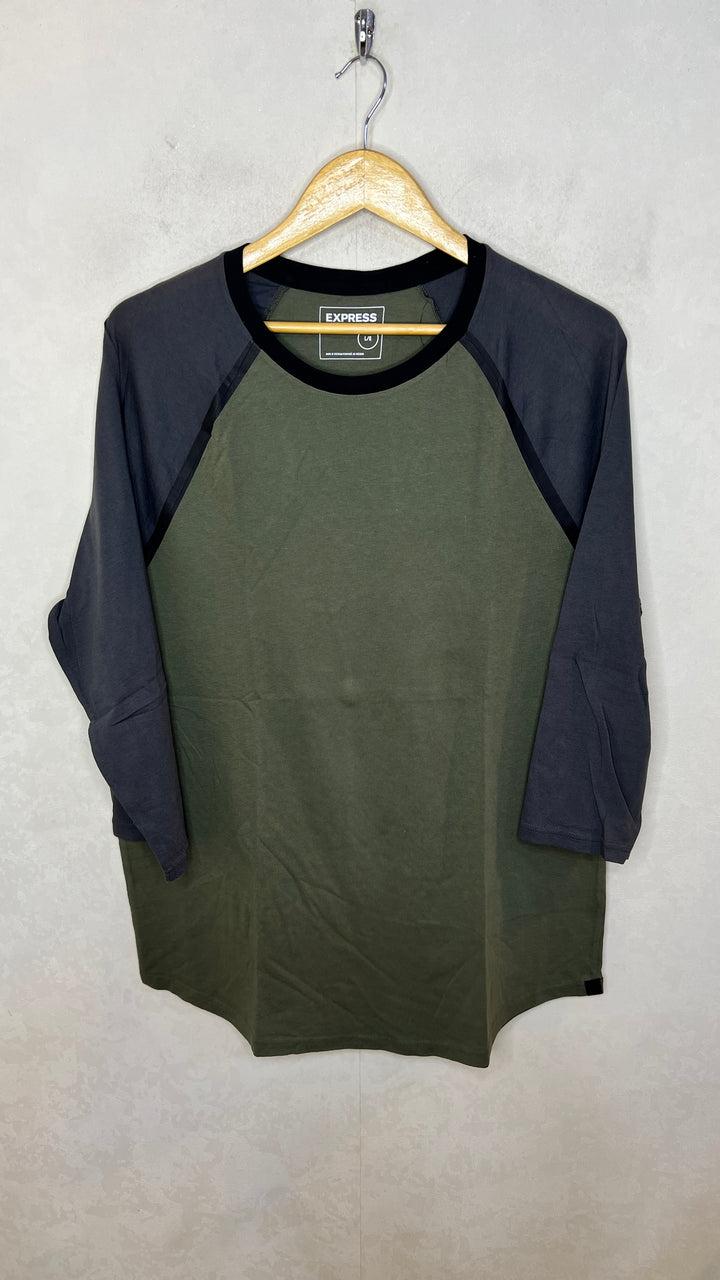 EXPRESS QUARTER SLEEVES COTTON TSHIRT