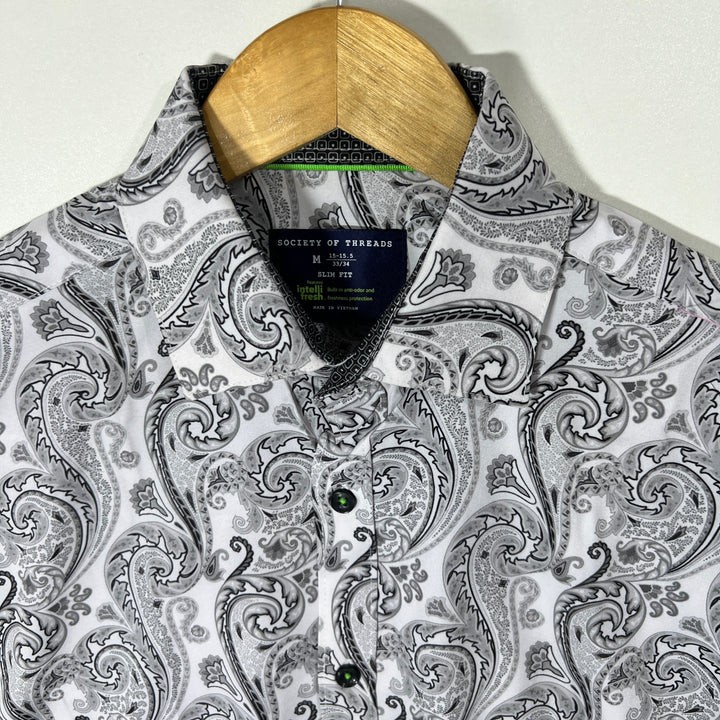 SOCIETY OF THREADS SILK SHIRT