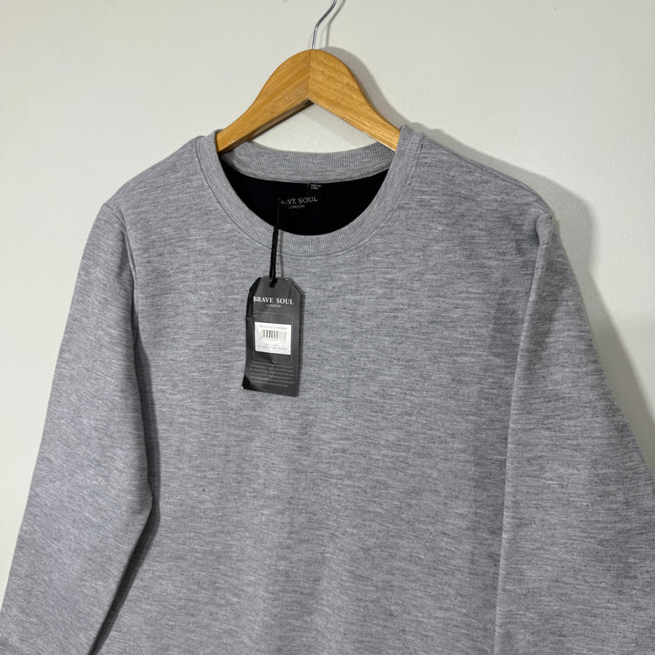BRAVE SOUL LONDON SWEATSHIRT BRAND NEW INNER FLEECE