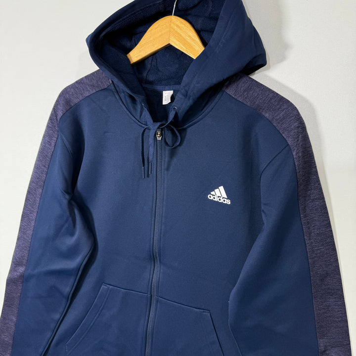 ADIDAS CLIMAWARM SPORT JACKET INNER FLEECE WITH HOOD