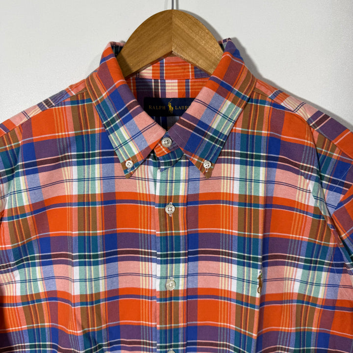 RALPH LAUREN POLO BUTTON DOWN OXFORD COTTON SHIRT
