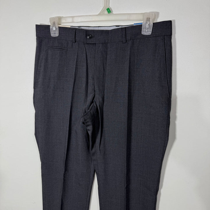 MANAGER BRAX STRAIGHT FIT DRESS PANT GREY COLOUR