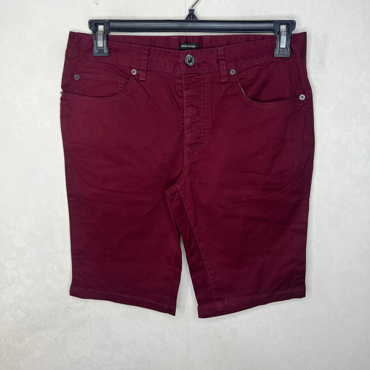 RIVER ISLAND DENIM SHORT WITH STRETCH