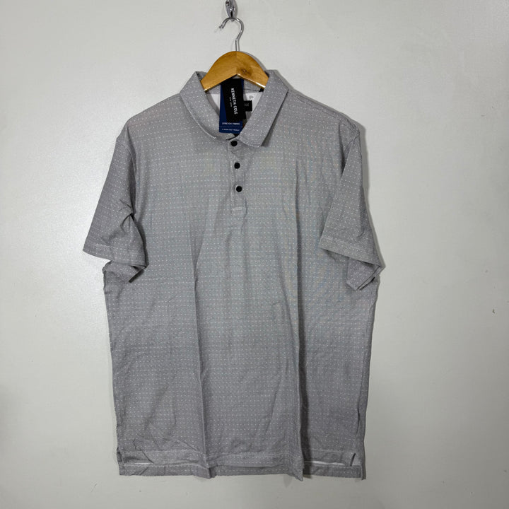 KENNETH COLE COTTON TSHIRT BRAND NEW WITH STRETCH GREY COLOUR