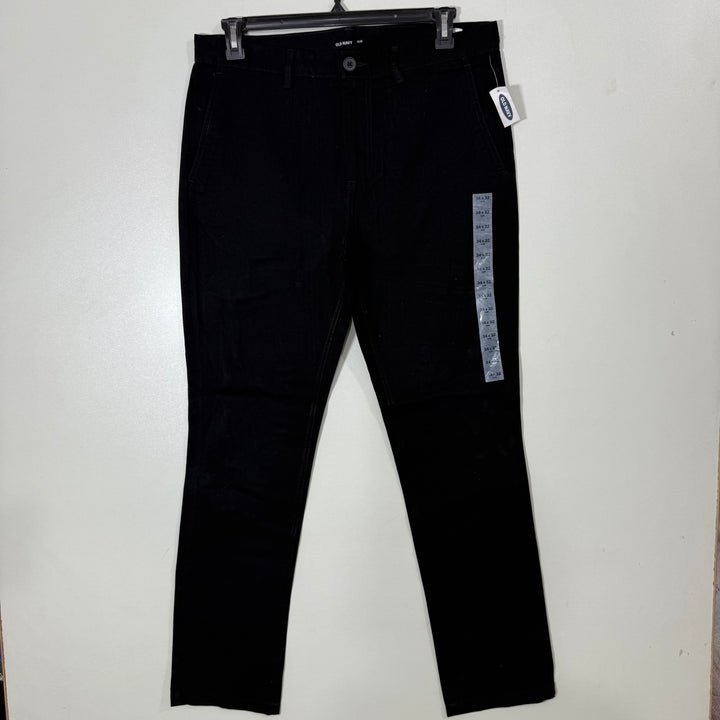 OLD ANVY SLIM FIT COTTON CHINO PANT BRAND NEW WITH STRETCH BLACK COLOUR