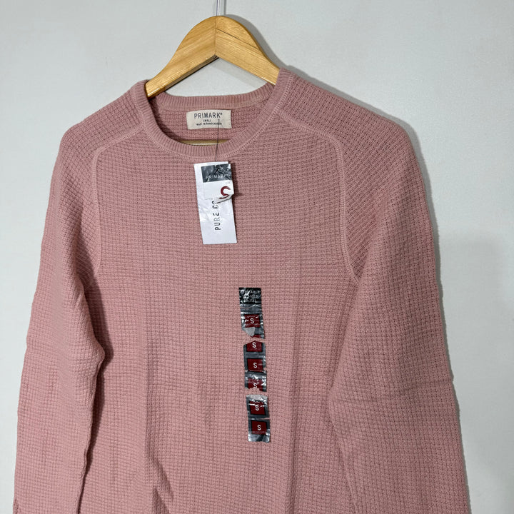 PRIMARK KNITED LONG SLEEVES COTTON TSHIRT BRAND NEW