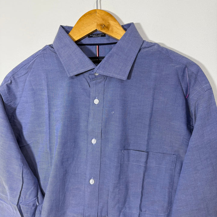 TOMMY HILFIGER  REGULAR FIT WRINKLES FREE FORMAL SHIRT BRAND NEW WITH STRETCH