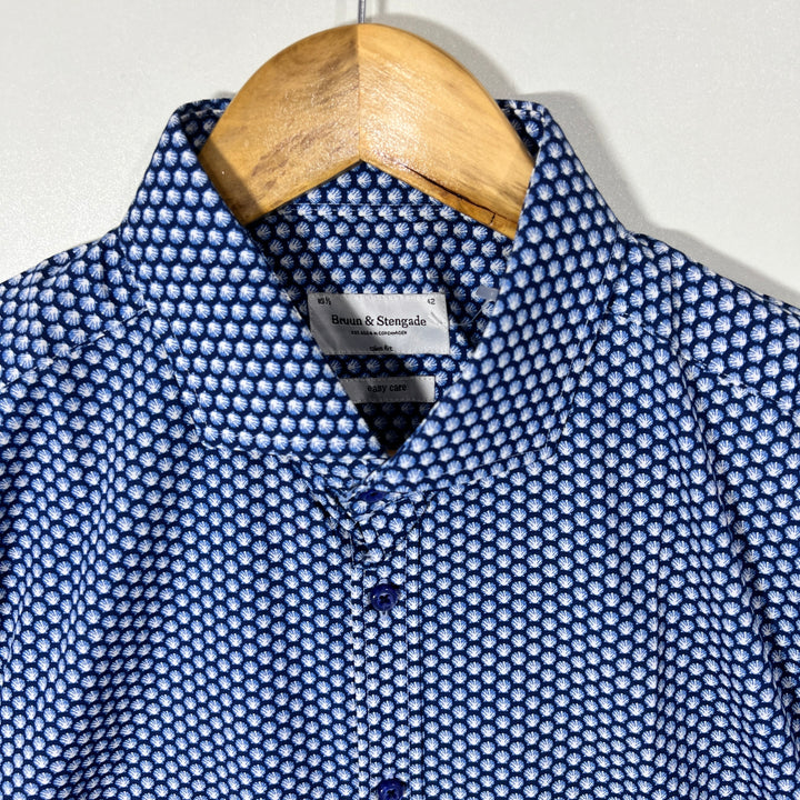 BRUN & STENGADE EASY CARE SEMI FORMAL SHIRT