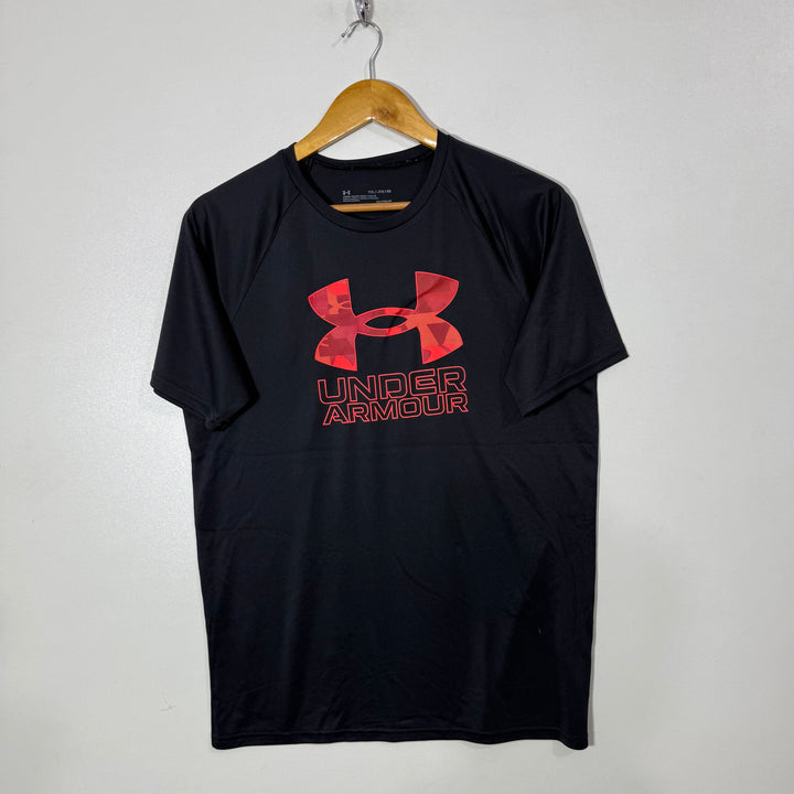 UNDER ARMOUR HEATGEAR SPORT TSHIRT BLACK COLOUR