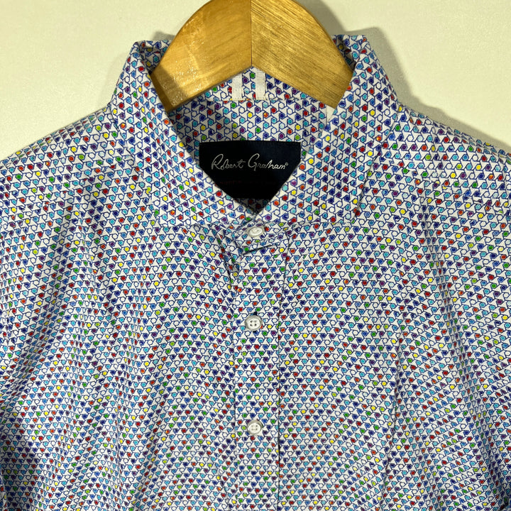 ROBERT GRAHAM CASUAL COTTON SHIRT