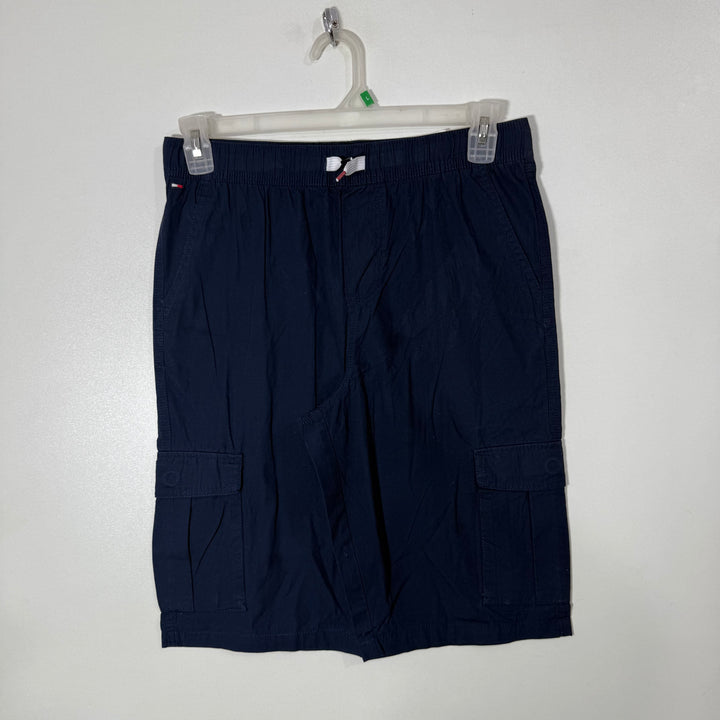 TOMMY HILFIGER COTTON SHORT BLUE COLOUR