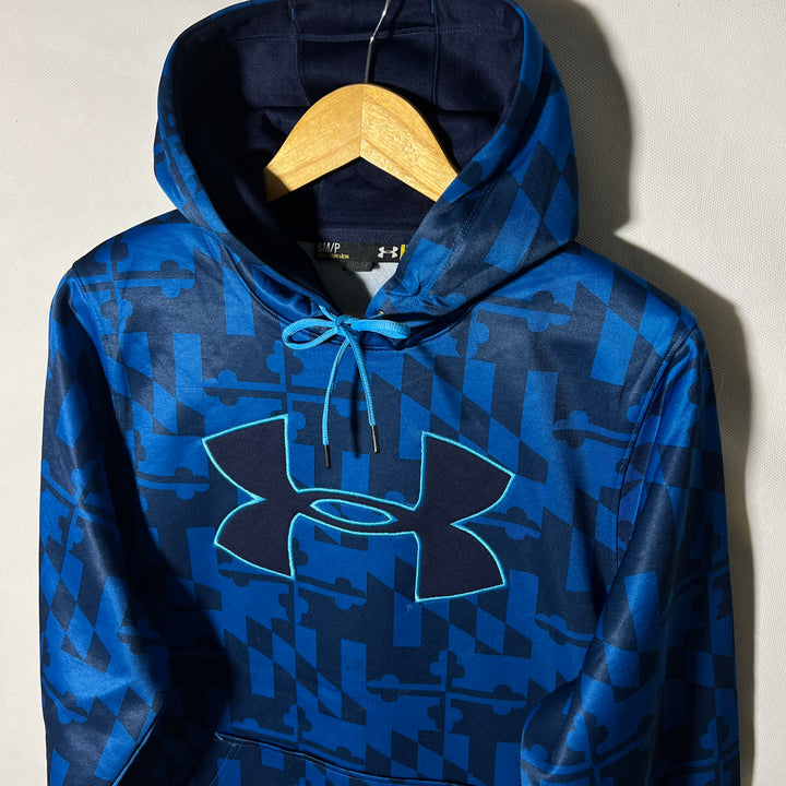 UNDER ARMOUR COLDGEAR PRINTED SPORT HOODIE INNER FLEECE