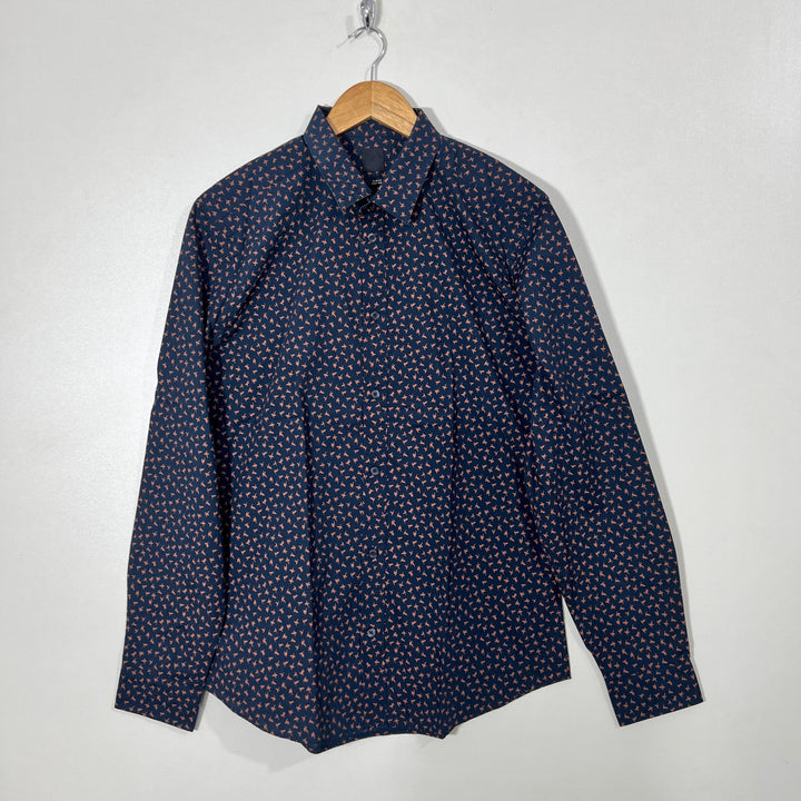 H&M SLIM FIT CASUAL COTTON SHIRT