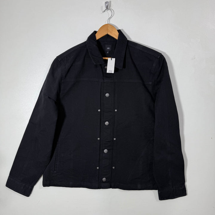RIVER ISLAND DENIM JACKET BRAND NEW BLACK COLOUR