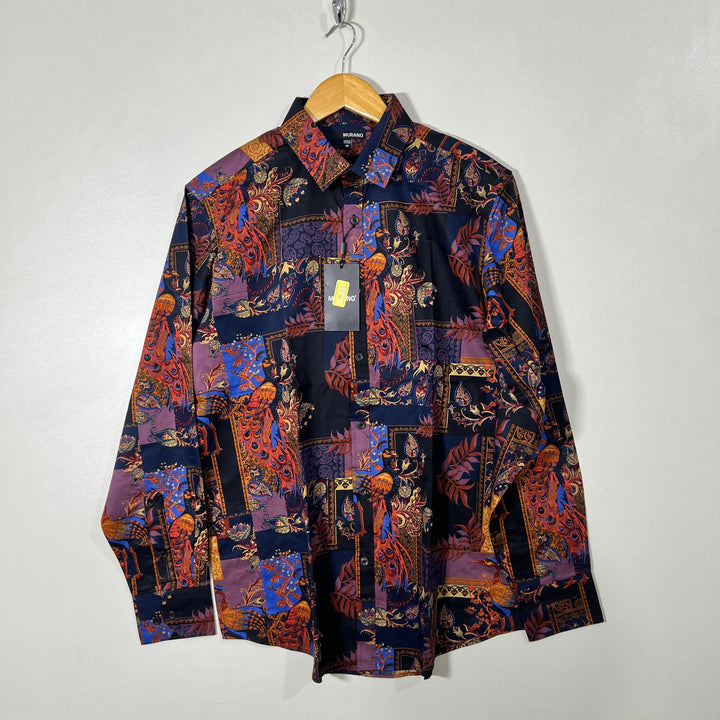 MURANO PRINTED COTTON SHIRT BRAND NEW