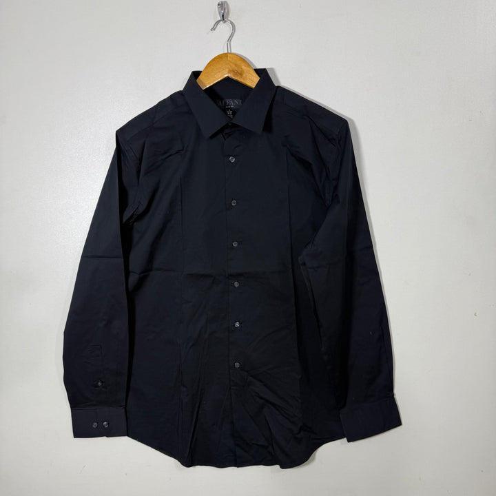 ALFANI SLIM FIT FORMAL COTTON SHIRT WITH STRETCH
