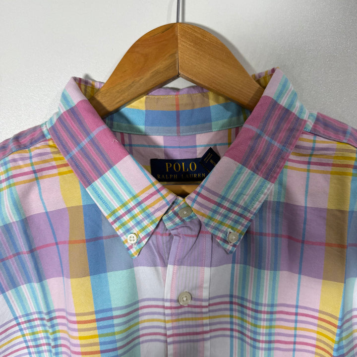 RALPH LAUREN POLO BUTTON DOWN OXFORD COTTON SHIRT