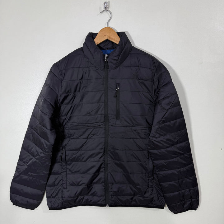 CLUB ROOM PERFORMANCE WATER RESISTANT WARM AND LIGHTWEGHT PUFFER JACKET BLACK COLOUR