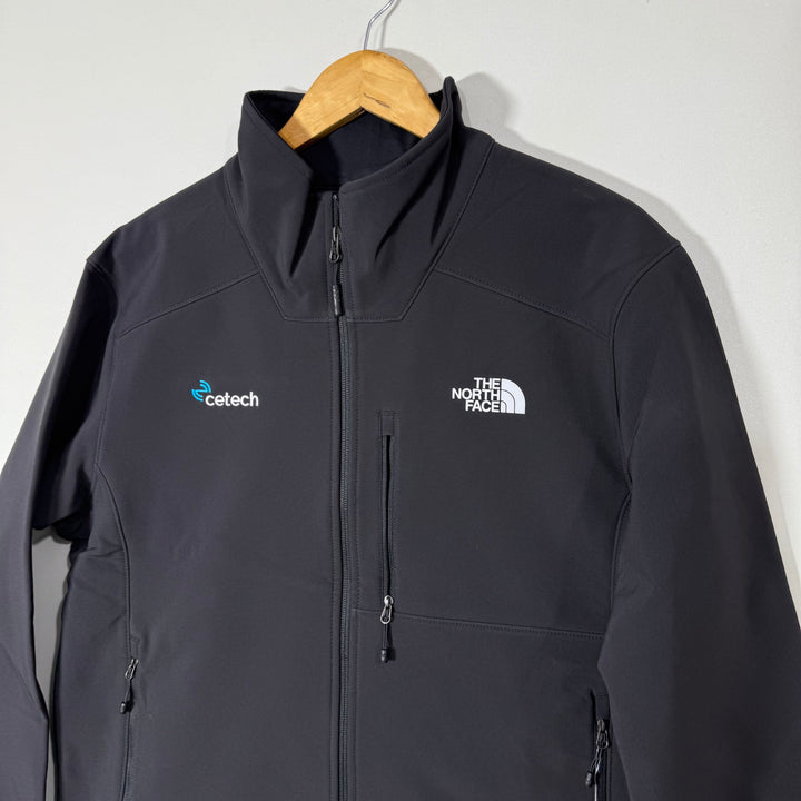 THE NORTH FACE SOFT SHELL WINDBREAKER JACKET BRAND NEW INNER FLEECE BLACK COLOUR