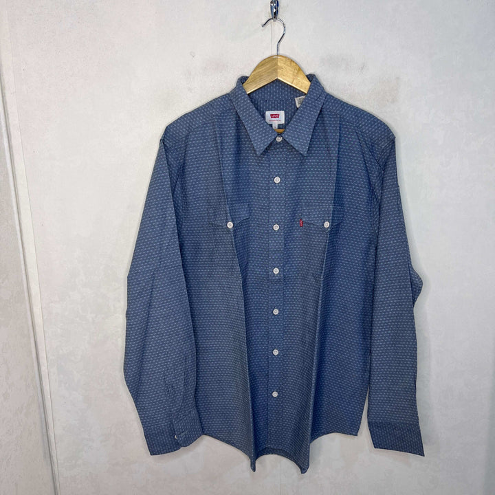 LEVIS DOUBLE POCKETS CASUAL COTTON SHIRT BRAND NEW - JS BROTHERS 