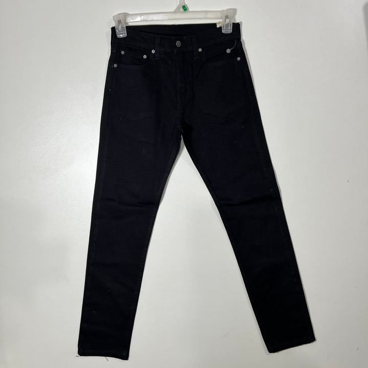 LEVIS 502 TAPER FIT REGULAR FIT DENIM PANT BRAND NEW WITHOUT STRETCH BLACK COLOUR