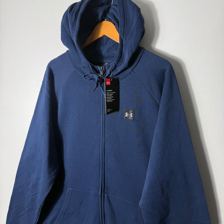 UNDER ARMOUR COLDGEAR SWEAT JACKET BRAND NEW INNER FLEECE BLUE COLOUR