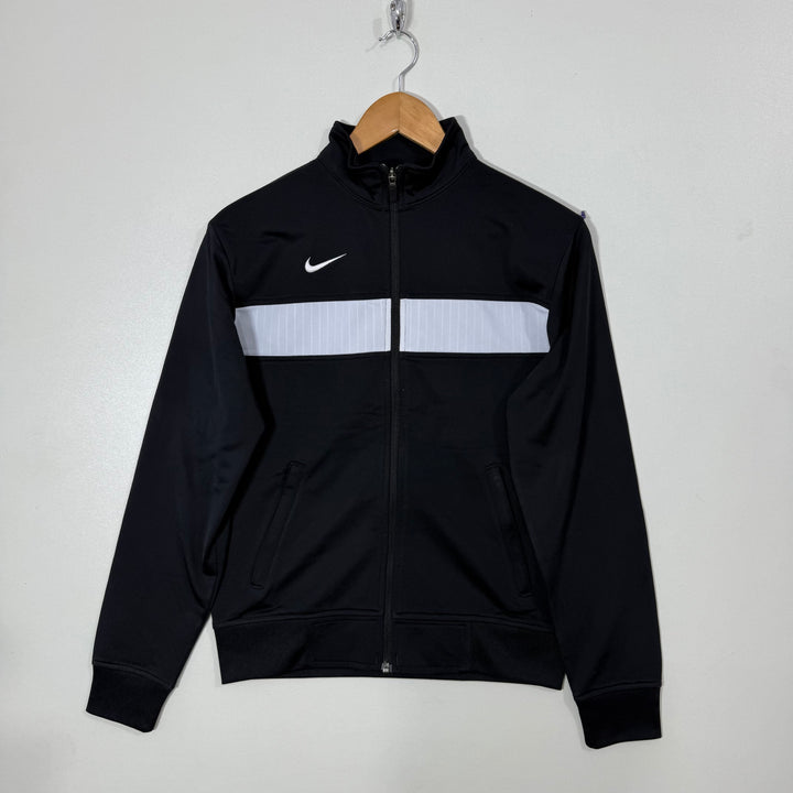NIKE DRI FIT SPORT JACKET INNER FLEECE BLACK COLOUR