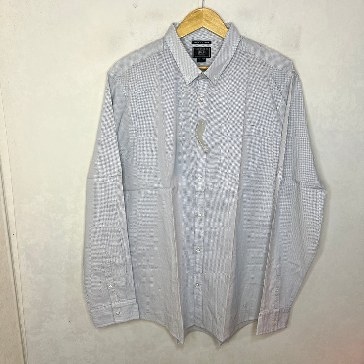 F&F BUTTON DOWN COTTON CASUAL SHIRT BRAND NEW