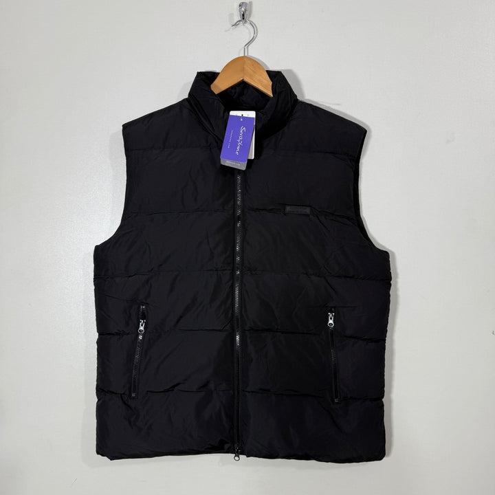SERA PHINE SLEEVES LESS PUFFER JACKET BRAND NEW BLACK COLOUR