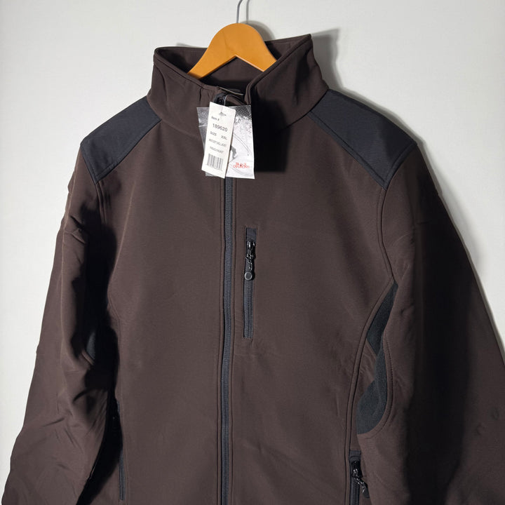 BLACK DIAMOND SOFT SHELL WINDBREAKER JACKET BRAND NEW INNER FLEECE BROWN COLOUR
