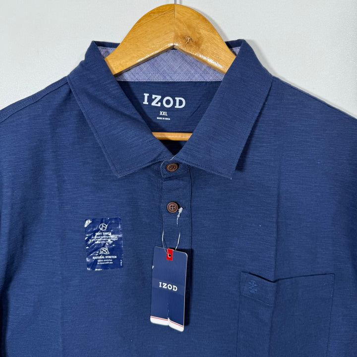 IZOD SOFT TOUCH COTTON POLO TSHIRT BRAND NEW BLUE COLOUR