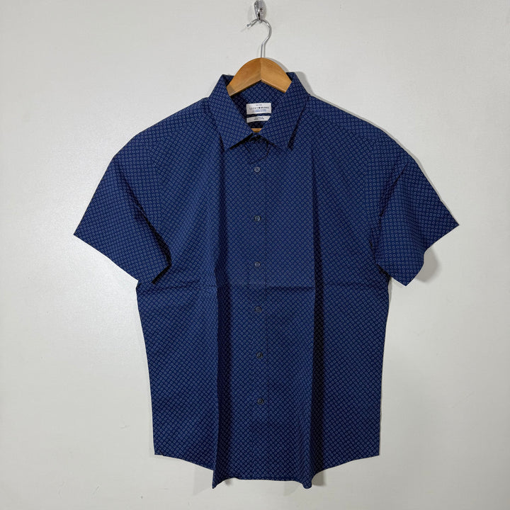 LUCKY BRAND TAILORED FIT HALF SLEEVES SHIRT