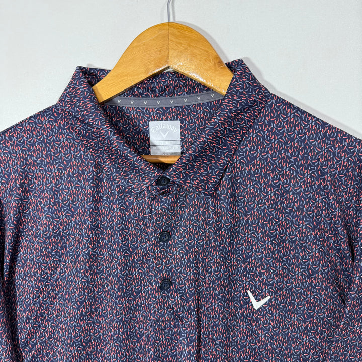 CALLAWAY PRINTED SPORT POLO TSHIRT