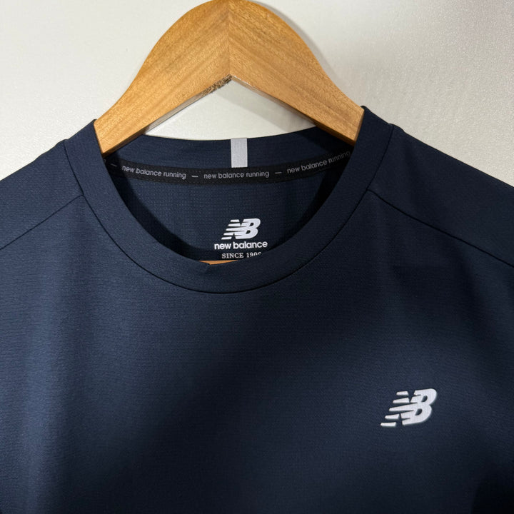 NEW BALANCE RUNNING SPORT TSHIRT BLUE COLOUR