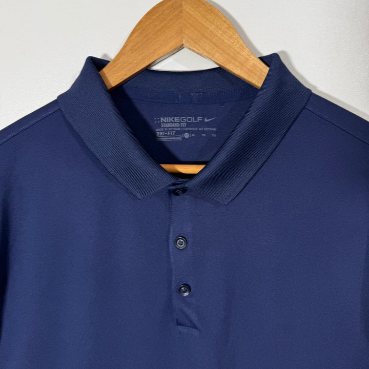 NIKE GOLF STANDARD FIT SPORT POLO TSHIRT BLUE COLOUR