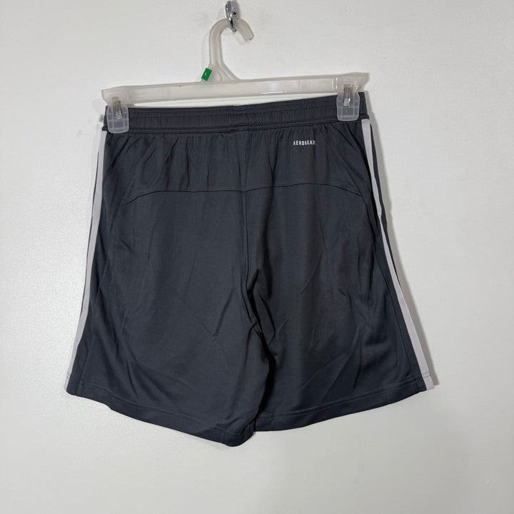 ADIDAS AEROREADY SPORT SHORT WITH SIDE ZIP POCKET GREY COLOUR