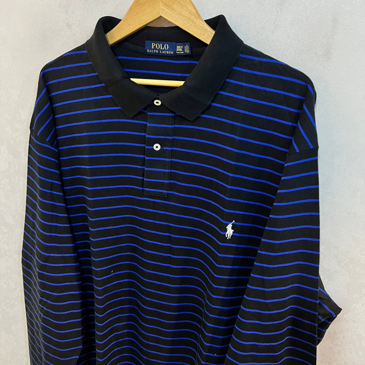 RALPH LAUREN POLO LONG SLEEVES COTTON POLO TSHIRT