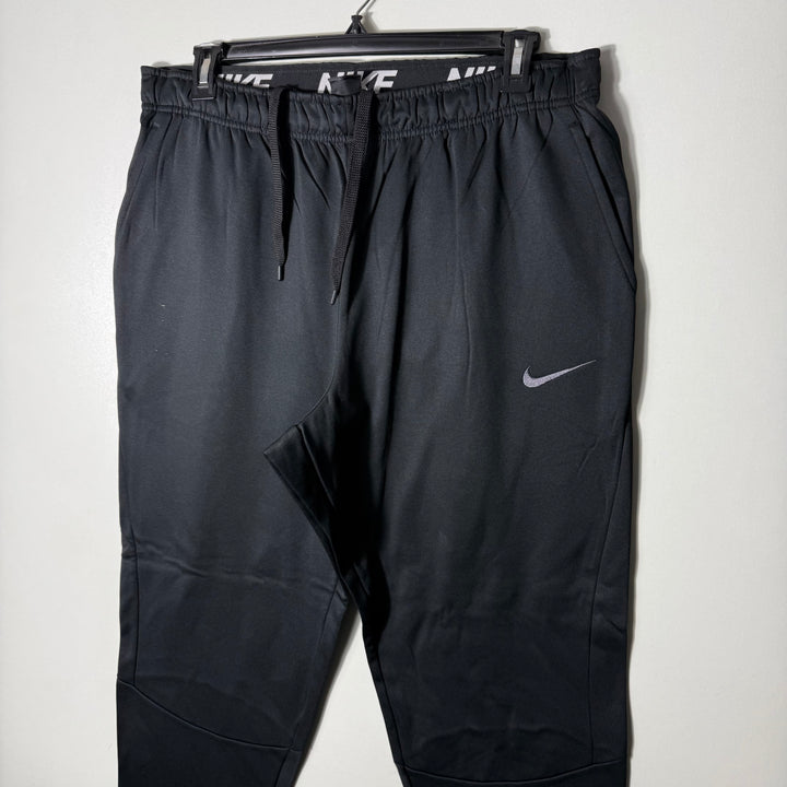 NIKE DRI FIT SPORT TROUSER INNER FLEECE BLACK COLOUR