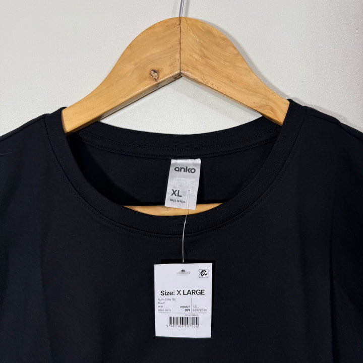 ANKO COTTON TSHIRT BLACK COLOUR