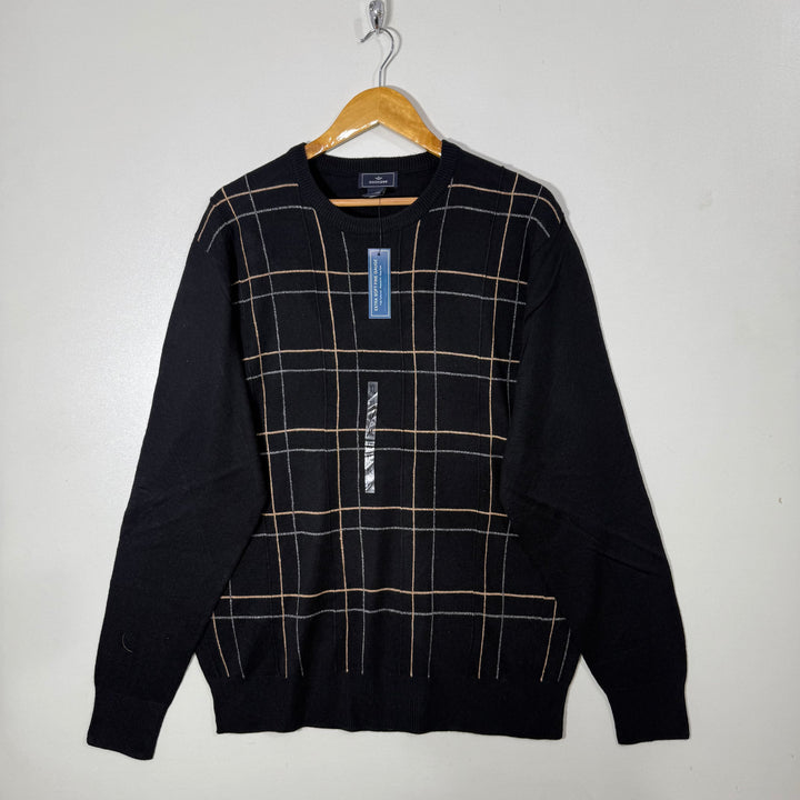 DOCKERS EXTRA FINE ACRYLIC SWEATER BRAND NEW BLACK COLOUR