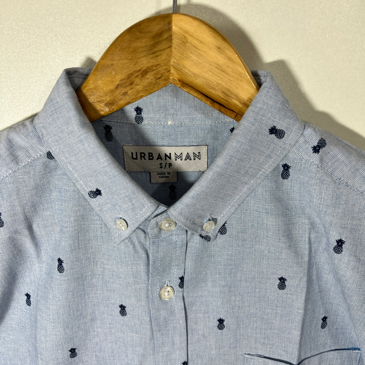 URBAN MAN BUTTON DIWN OXFORD COTTON SHIRT