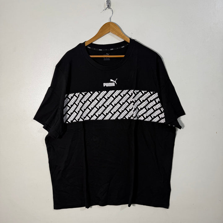 PUMA COTTON TSHIRT BLACK COLOUR