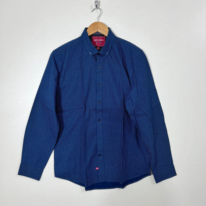 REPORT COLLECTION BUTTON DOWN CASUAL COTTON SHIRT