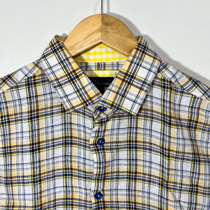 BLU BY POLIFORM LINEN SHIRT