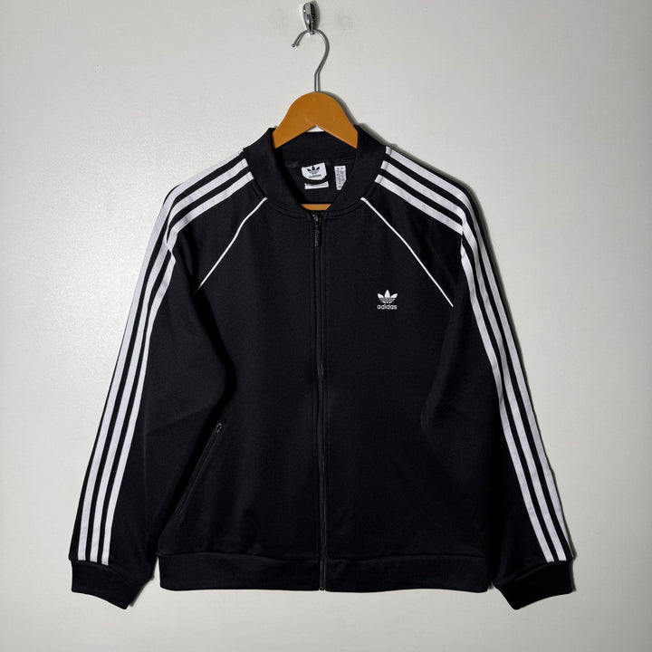 ADIDAS ORIGINALS WOMEN SPORT JACKET INNER FLEECE BLACK COLOUR
