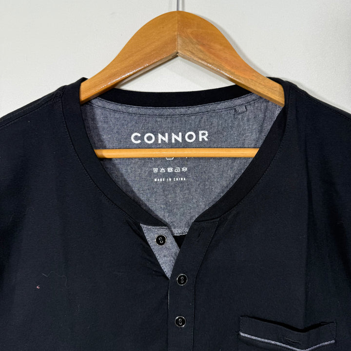 CONNOR V NECK COTTON TSHIRT