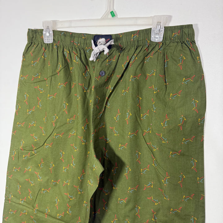 GREG NORMAN PRINTED COTTON TROUSER